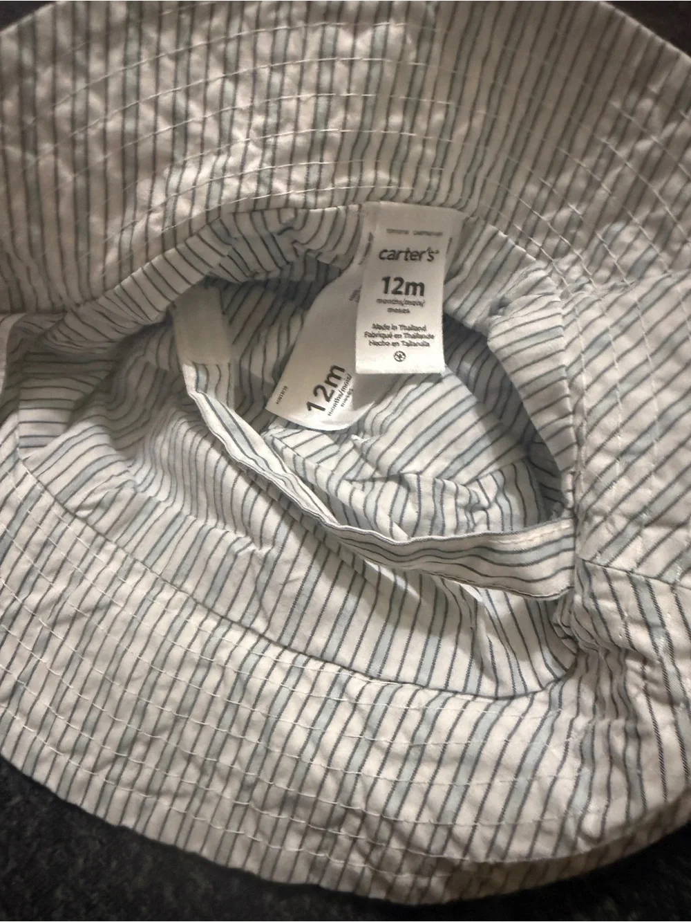 Carter's Baby Bucket Hat - 12 months